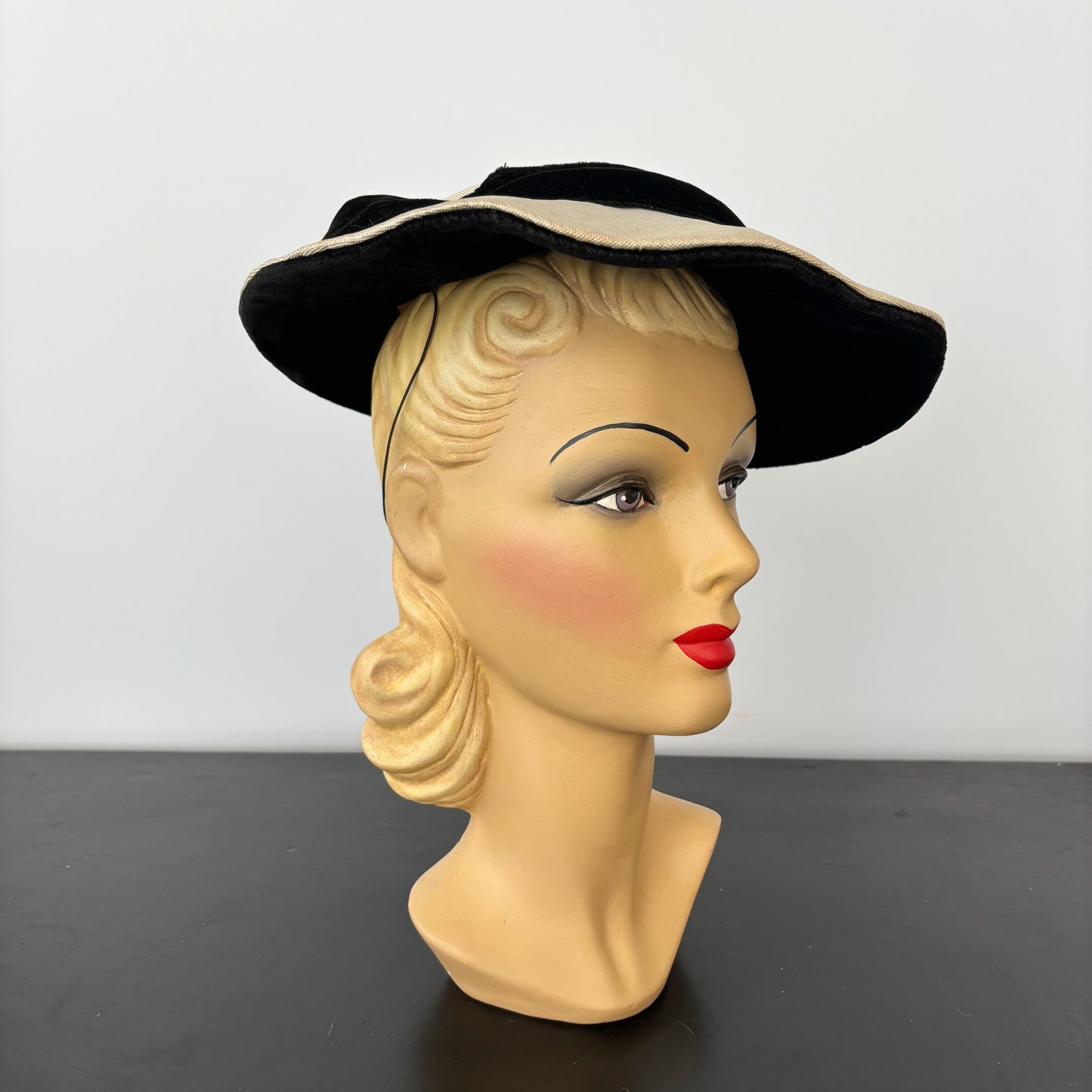 1950s Summer Halo Hat