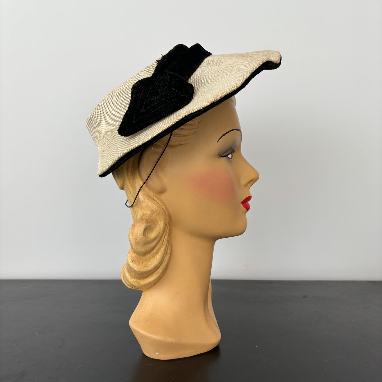 1950s Summer Halo Hat