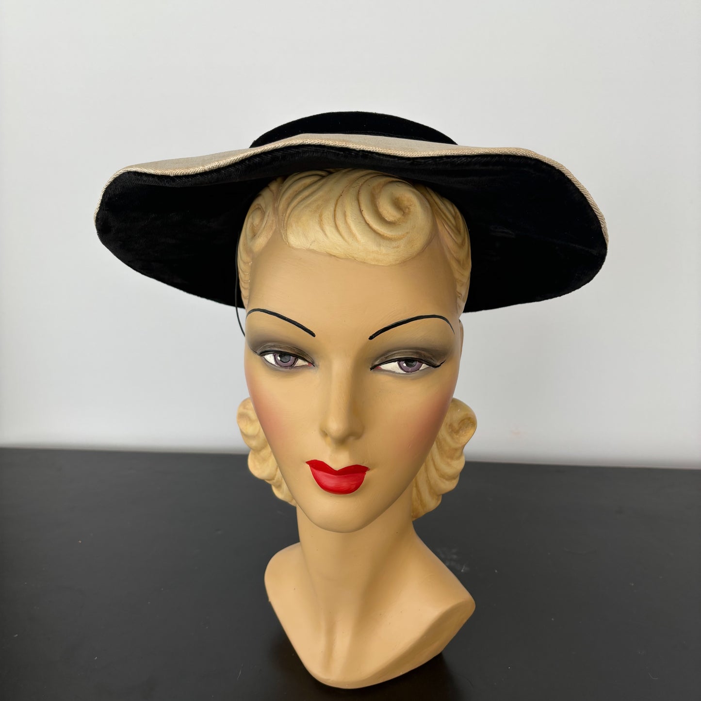 1950s Summer Halo Hat