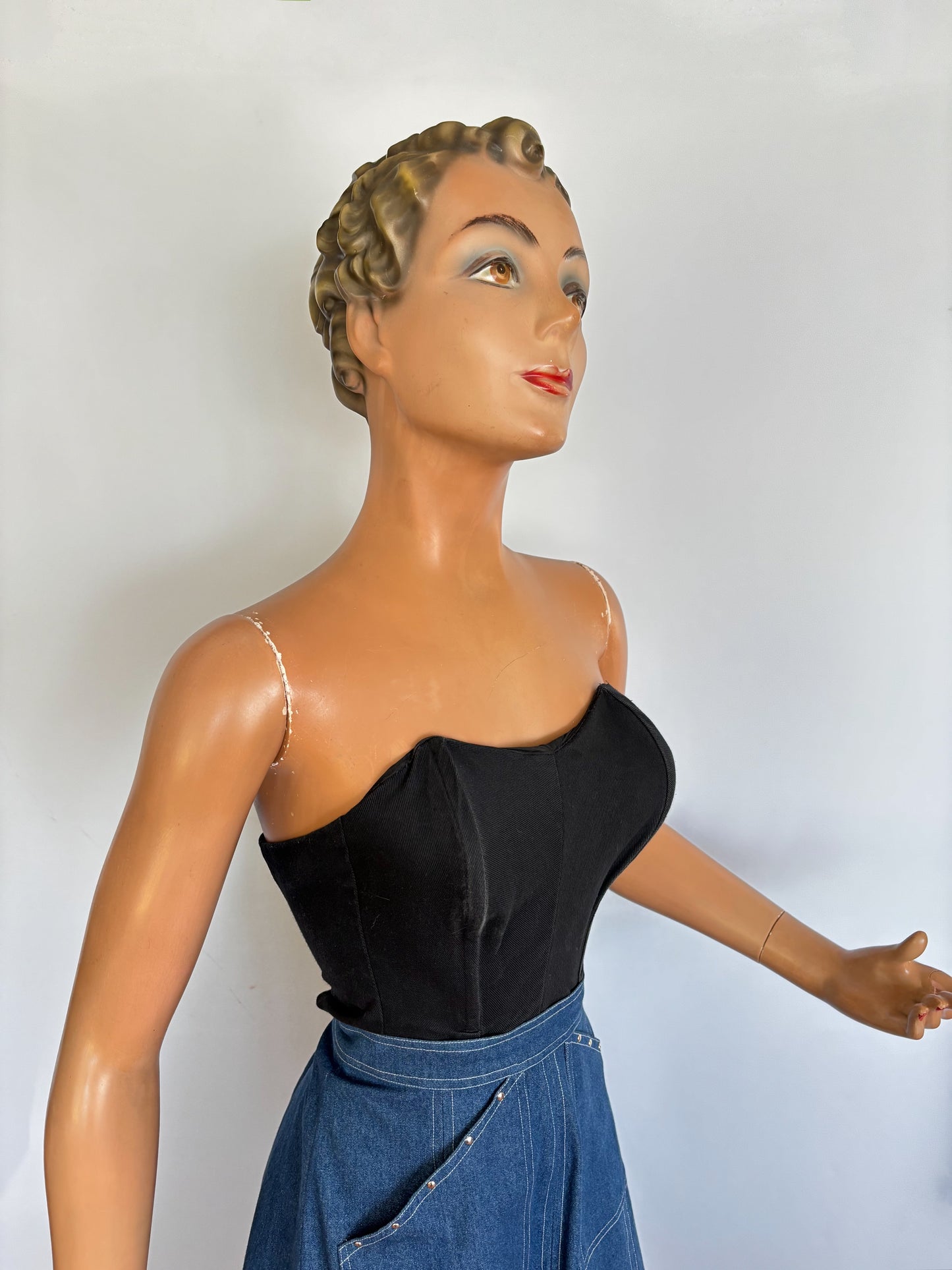 Vintage 1950s Bustier | XXS/XS