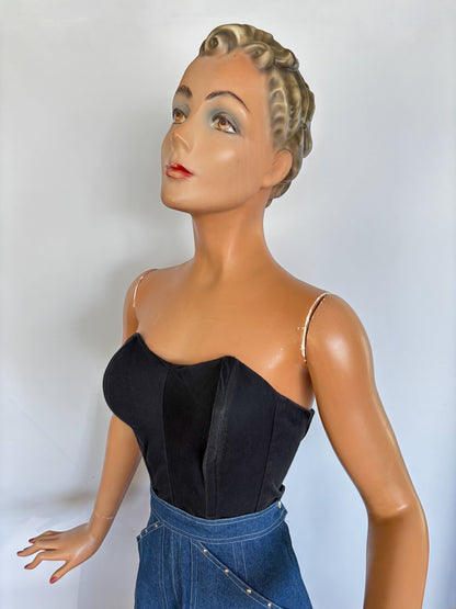 Vintage 1950s Bustier | XXS/XS