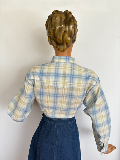 1960s/70s Washington Dee-Cee Western Blouse | M/L