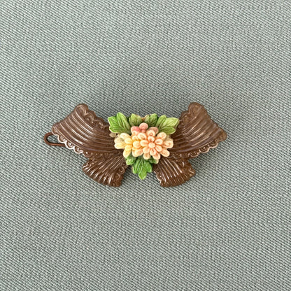 1940s New Old Stock Celluloid Hairclip