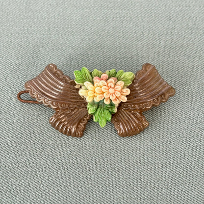 1940s New Old Stock Celluloid Hairclip