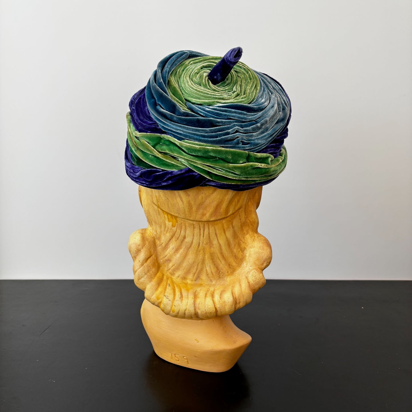 1960s Velvet Turban