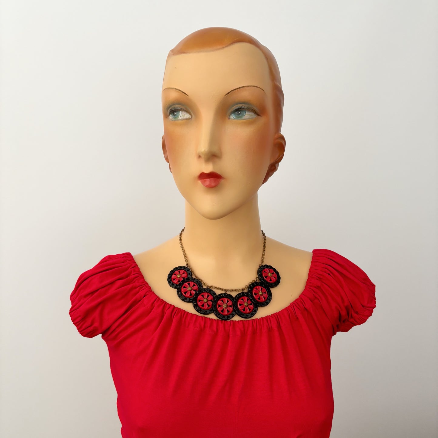 1950s Cartwheel Necklace