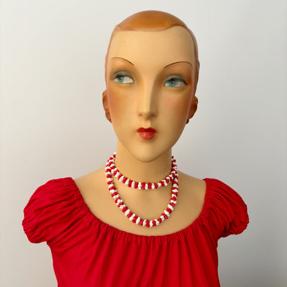 Mid Century Whimsical Bead Necklace