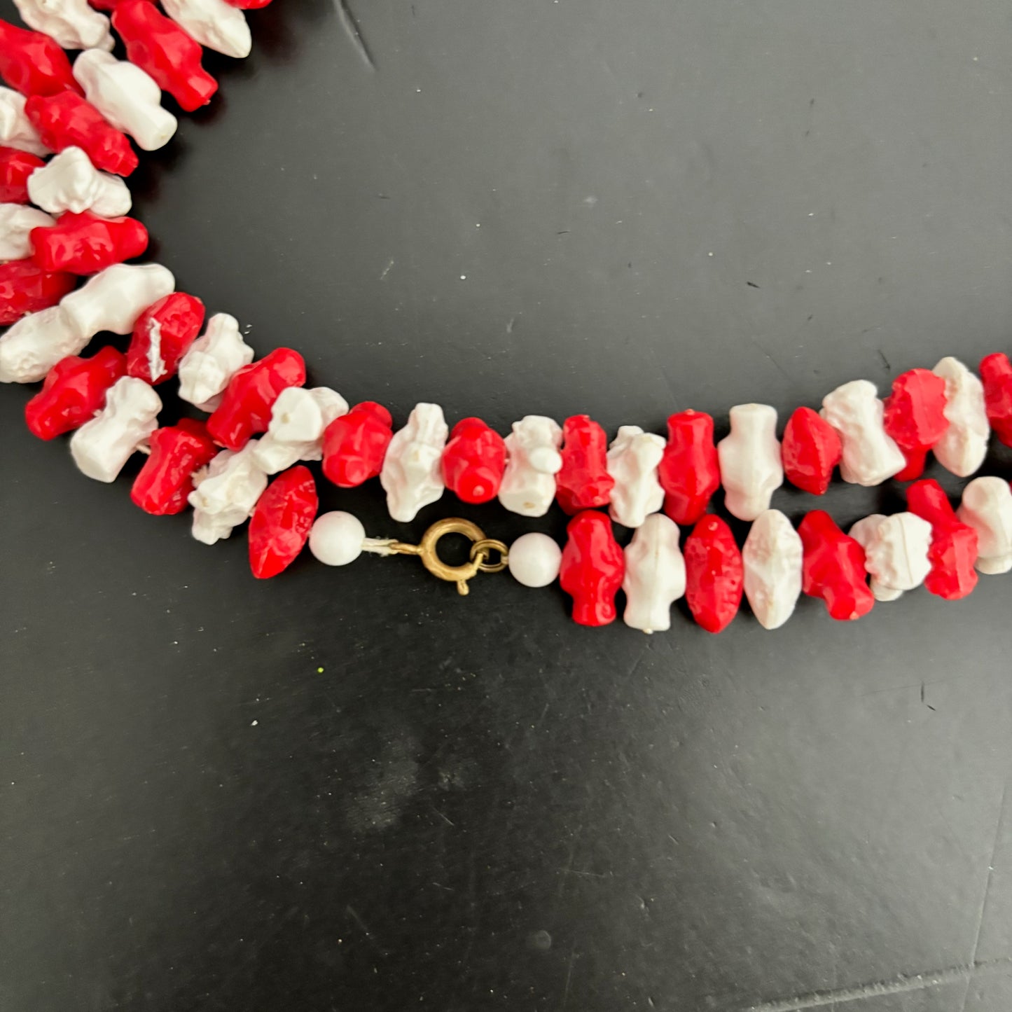 Mid Century Whimsical Bead Necklace