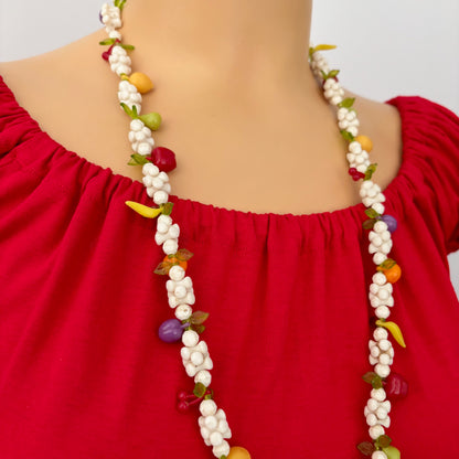 1960s Fruit Necklace