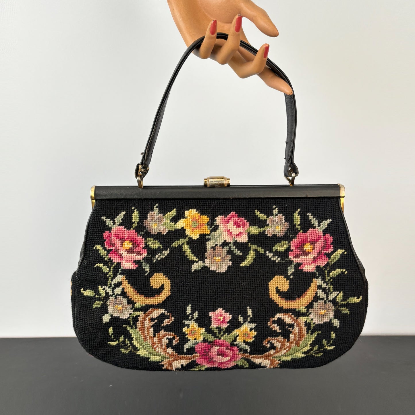 1950s/60s Needlepoint Handbag