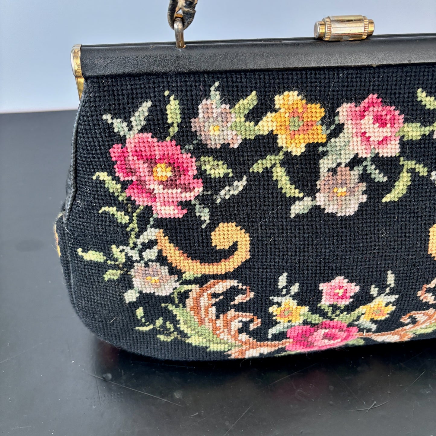 1950s/60s Needlepoint Handbag