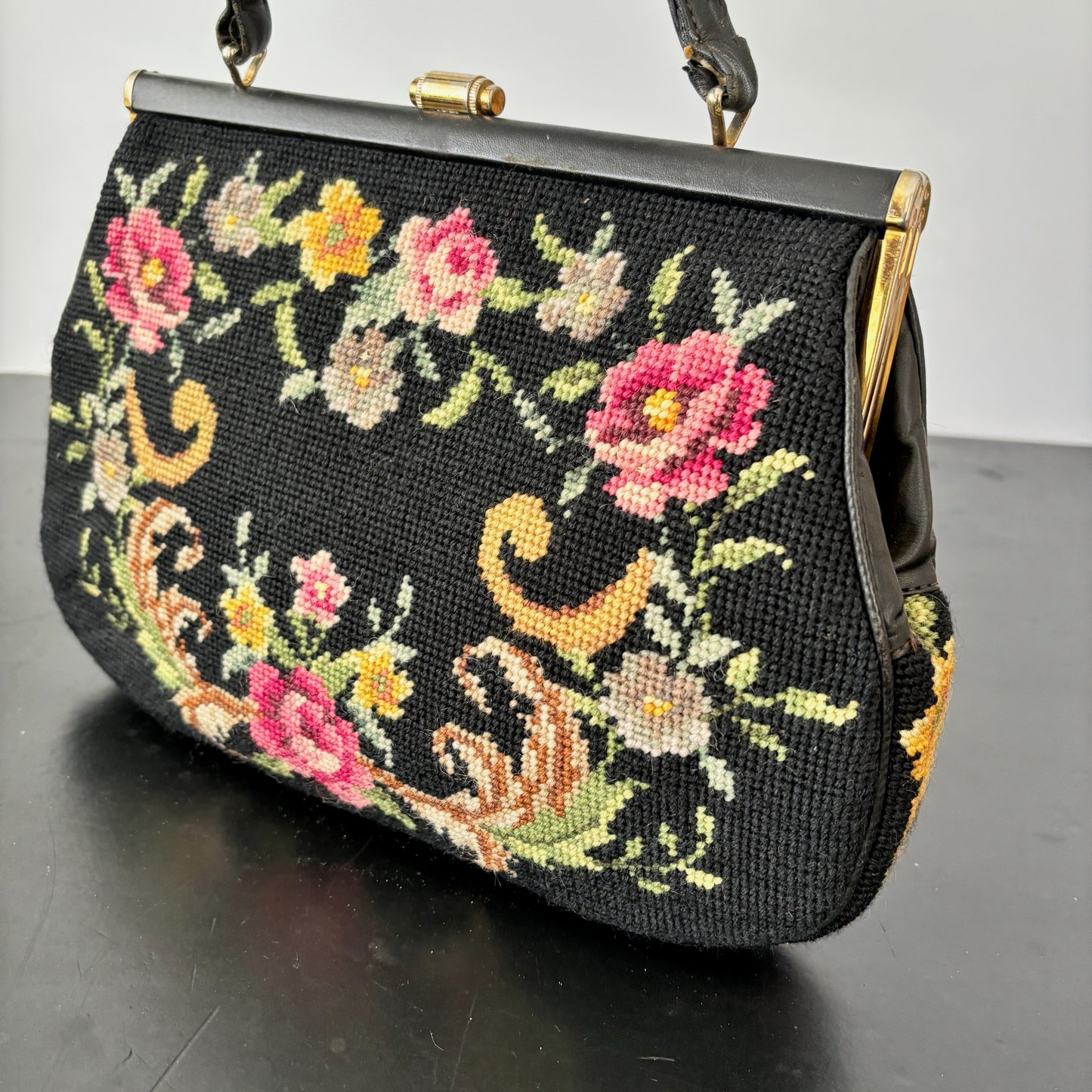 1950s/60s Needlepoint Handbag