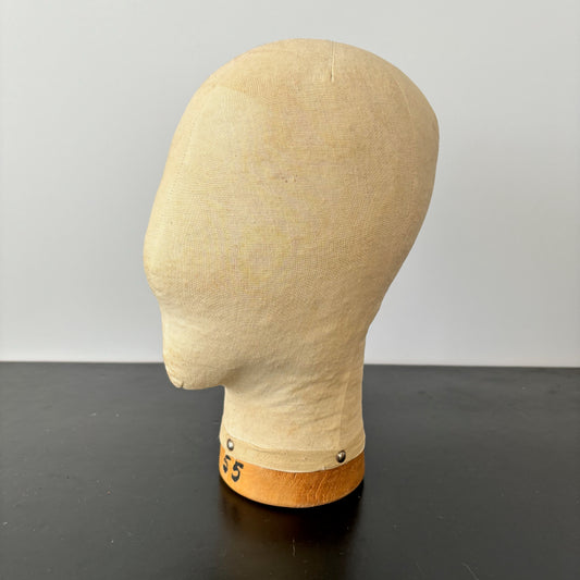 1940s Millinery Head Mannequin Head