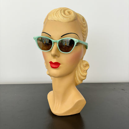 1950s Vintage Surf Green Sunglasses