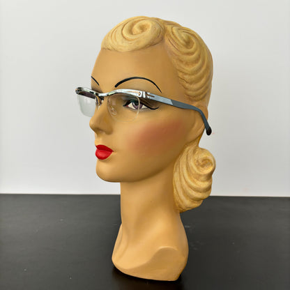 New Old Stock Mid-Century Glasses Frame | Vintage 1950s/1960s Eyeglasses