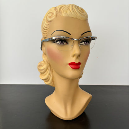 New Old Stock Mid-Century Glasses Frame | Vintage 1950s/1960s Eyeglasses