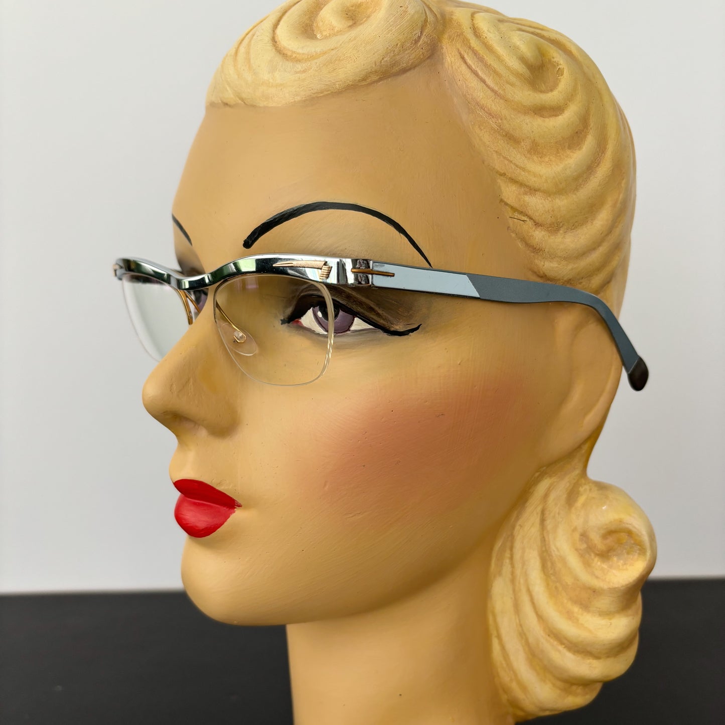 New Old Stock Mid-Century Glasses Frame | Vintage 1950s/1960s Eyeglasses