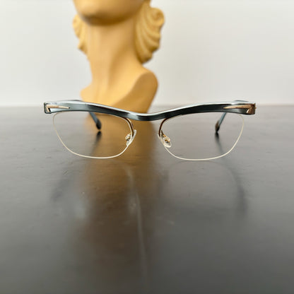 New Old Stock Mid-Century Glasses Frame | Vintage 1950s/1960s Eyeglasses