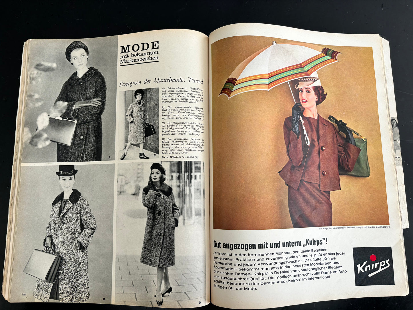 Burda Fall Winter 1962/63 with One Pattern Sheet