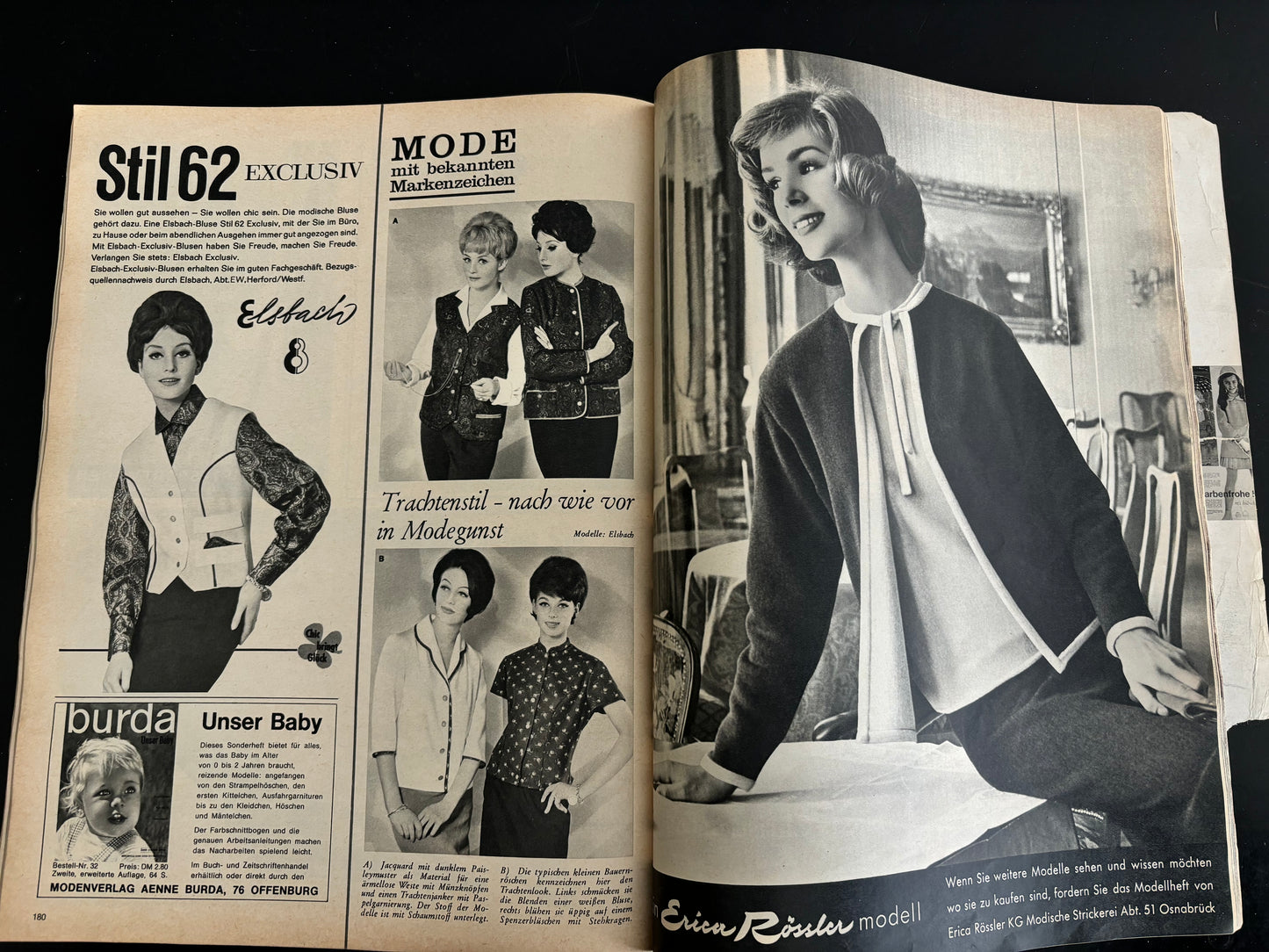 Burda Fall Winter 1962/63 with One Pattern Sheet