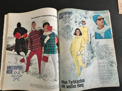 Burda Fall Winter 1962/63 with One Pattern Sheet