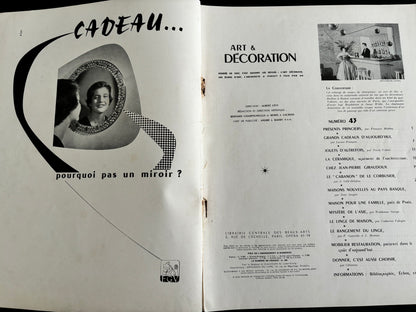 Art & Décoration Magazine No 43 1954