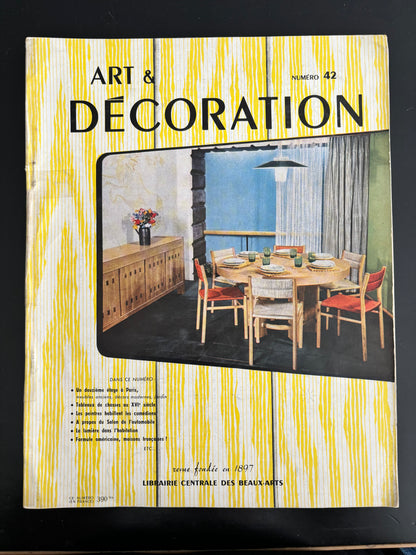 Art & Décoration Magazine No 42 1954