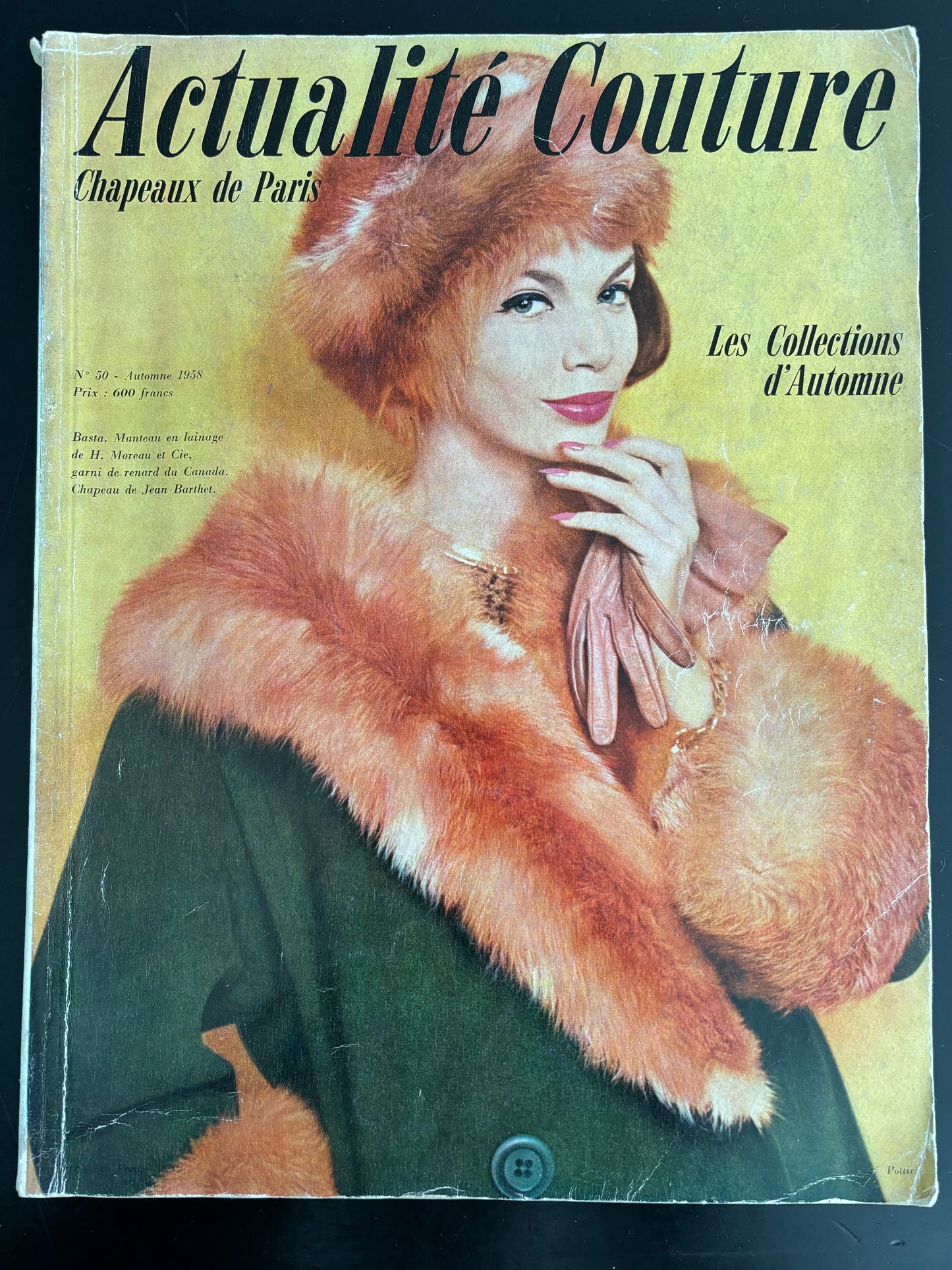 Actualité Couture No 50 1958