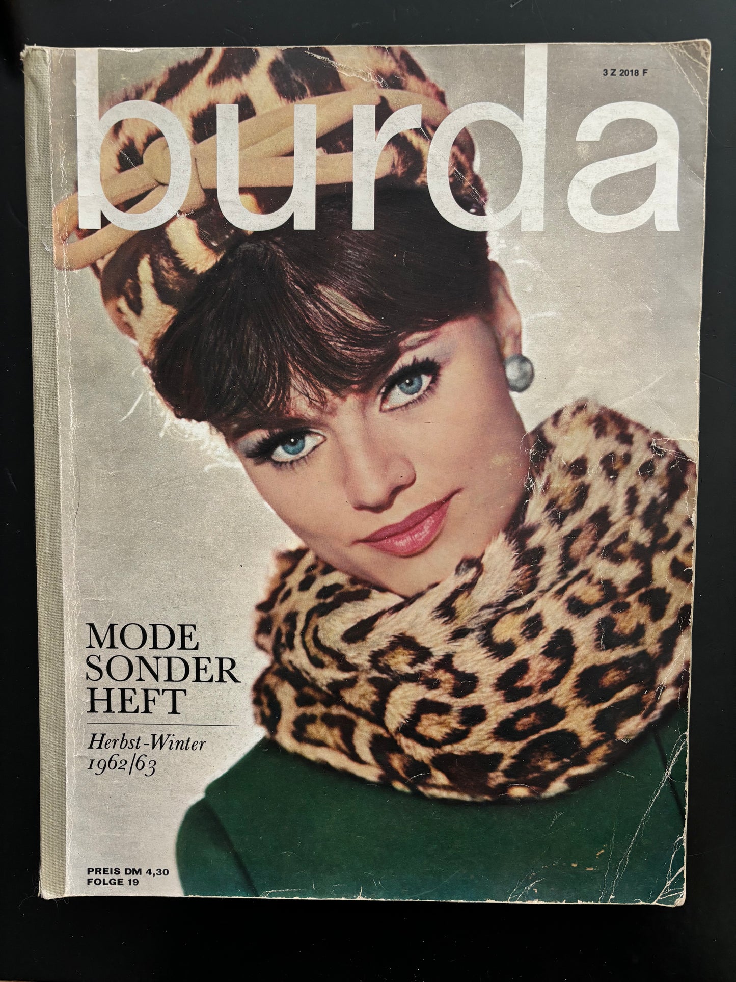 Burda Fall Winter 1962/63 with One Pattern Sheet