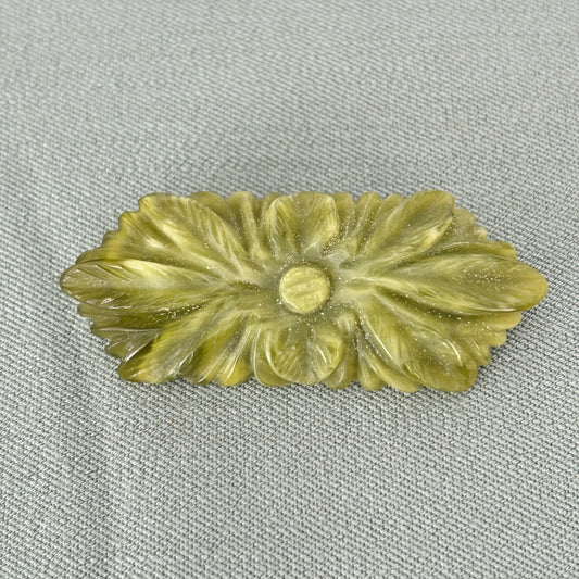 Early Plastic Brooch