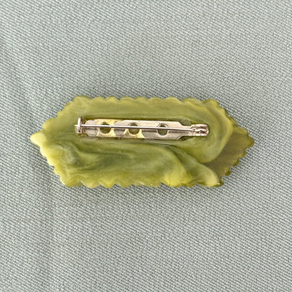 Early Plastic Brooch