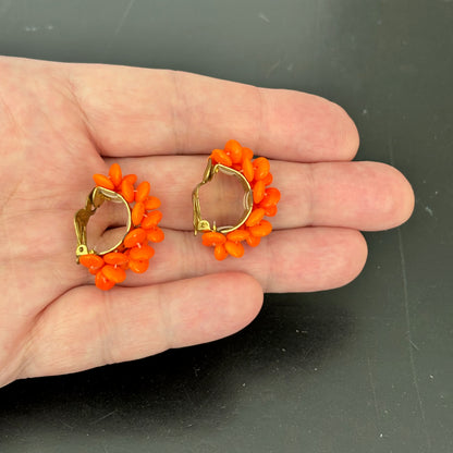 1960s Clip On Earrings