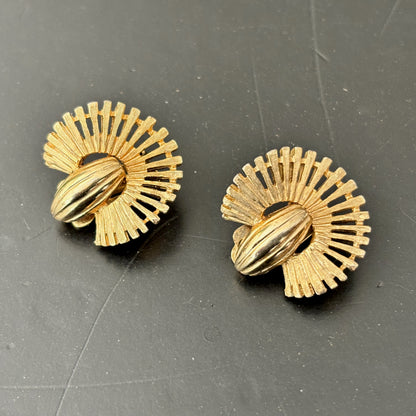 1950s Marboux Clip On Earrings