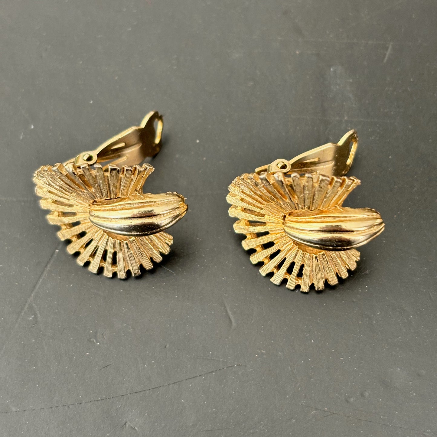 1950s Marboux Clip On Earrings