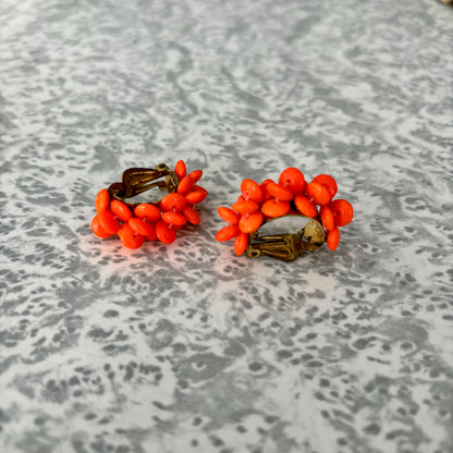 1960s Clip On Earrings