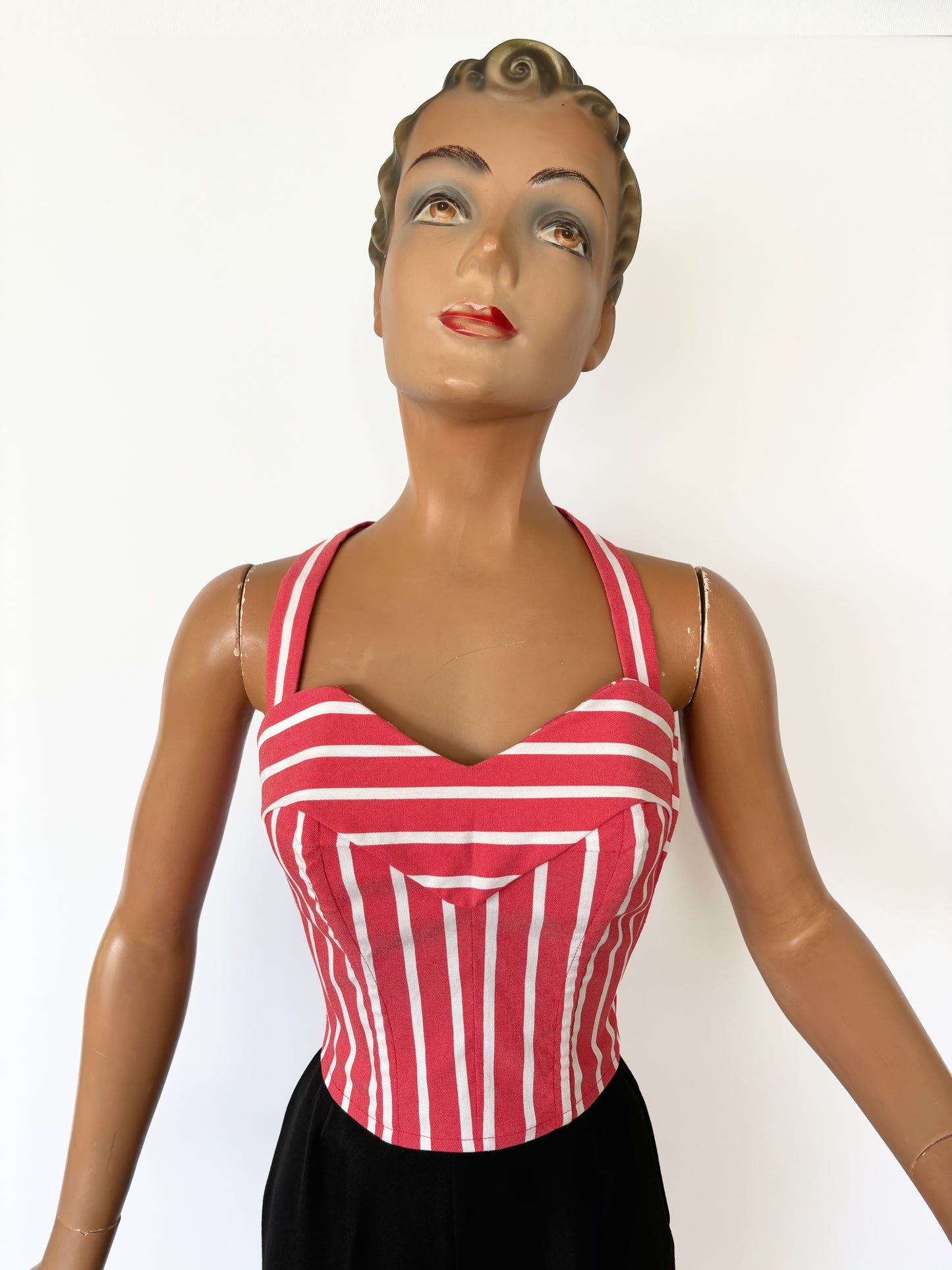 Holly Halter Top Stripe