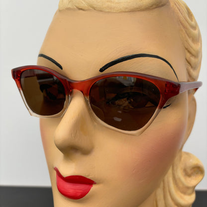 New Old Stock 1950s Gradient Celluloid Sunglasses