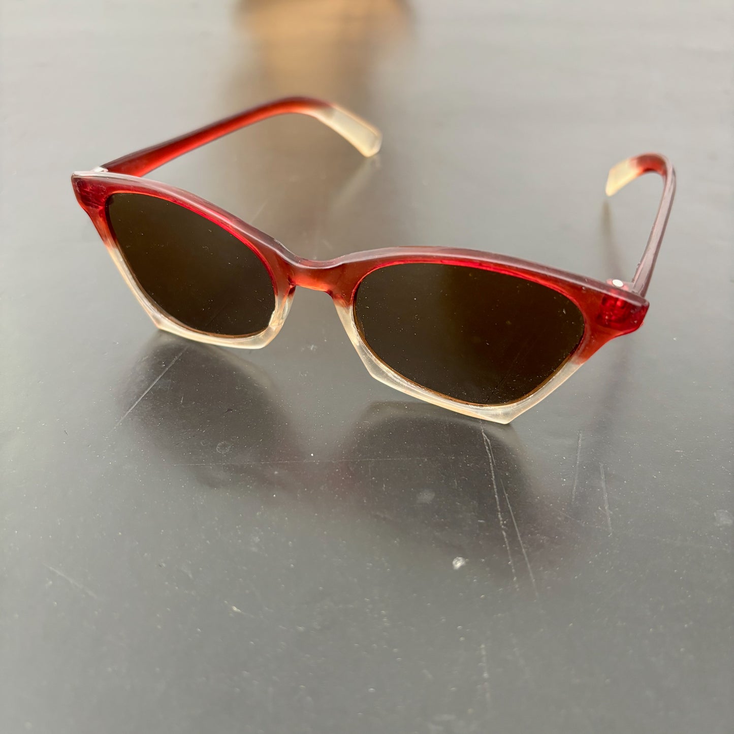 New Old Stock 1950s Gradient Celluloid Sunglasses