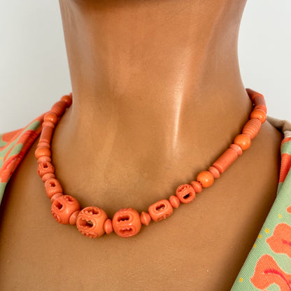 1930s/1940s Early Plastic Beads Necklace