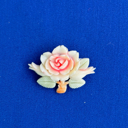 1940s/50s Pastel Celluloid Brooch