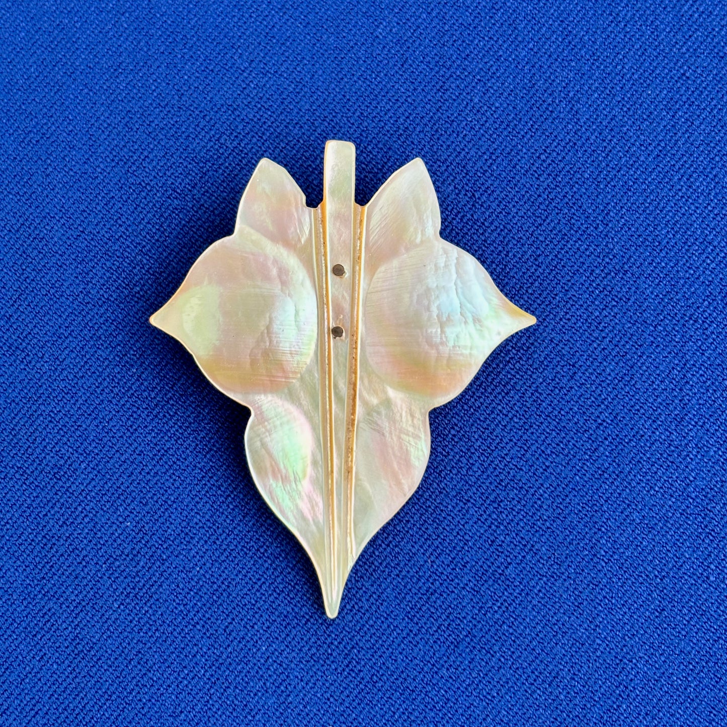 1920s/1930s Art Deco Mother-of-pearl Shell Dress Clip