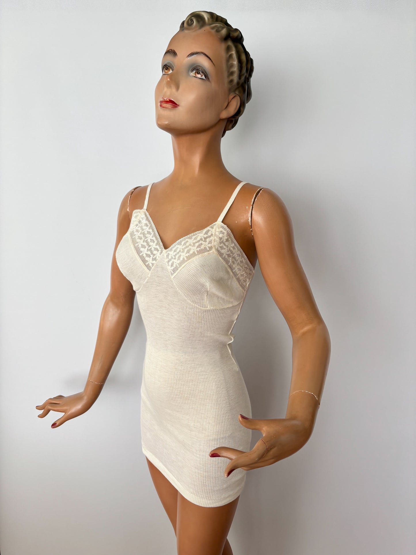 1950s/1960s NOS Dralon Camisole Slip | S/M