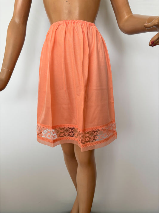 Vintage 1960s Underskirt Apricot | L