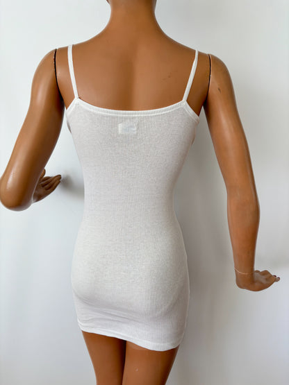 1950s/1960s NOS Tima Ajour Camisole Slip | M/L