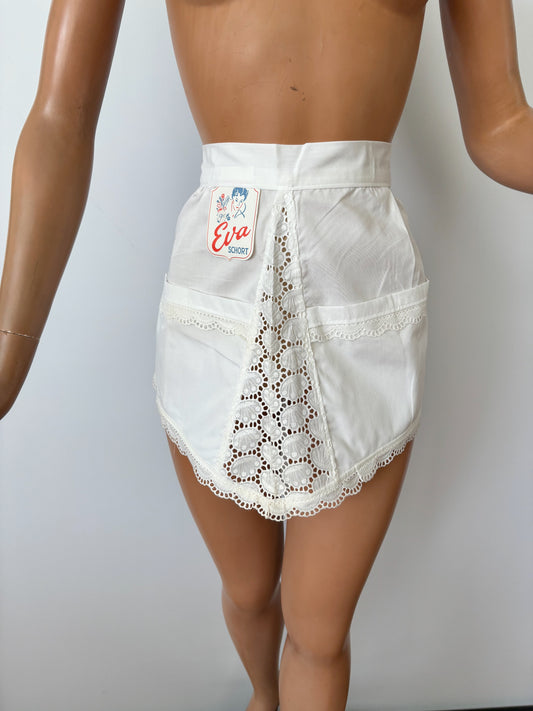 Vintage Deadstock 1960s 1970s Eva Waitress Apron