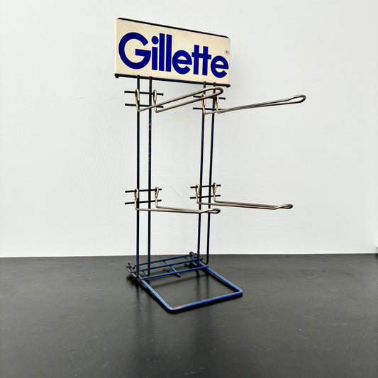 1950s Gillette Razorblades Shop Counter Display