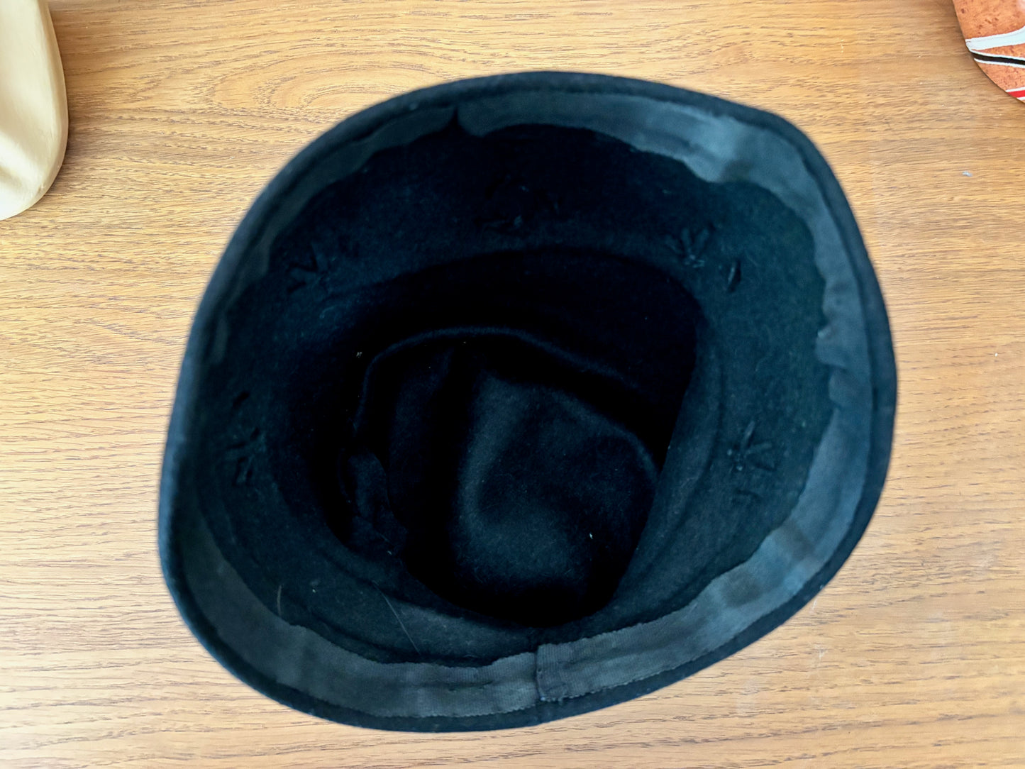 1940s Black Fez Hat