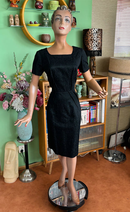 1950s/60s Lurex Cocktail Dress | S/M