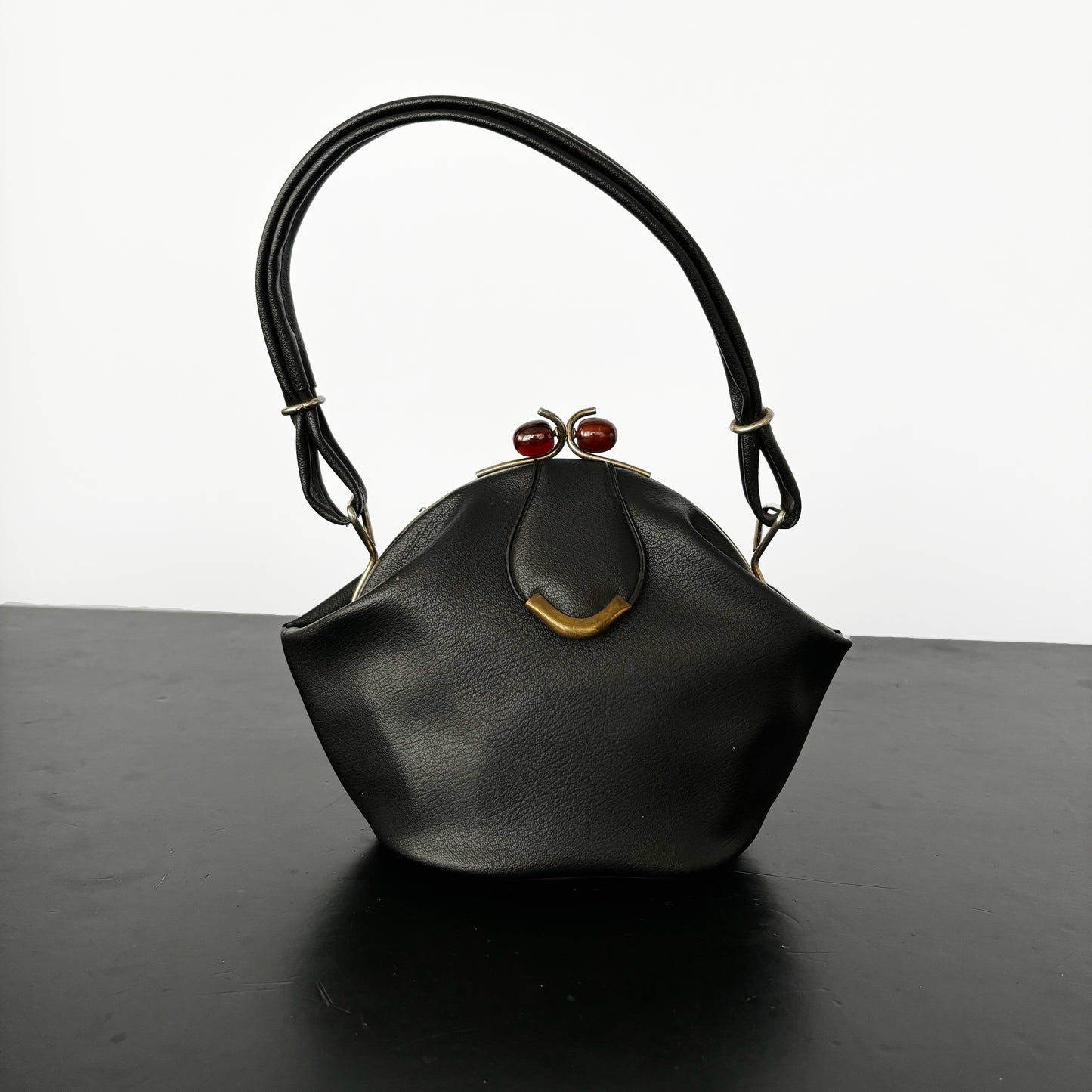 1940s Leather Handbag