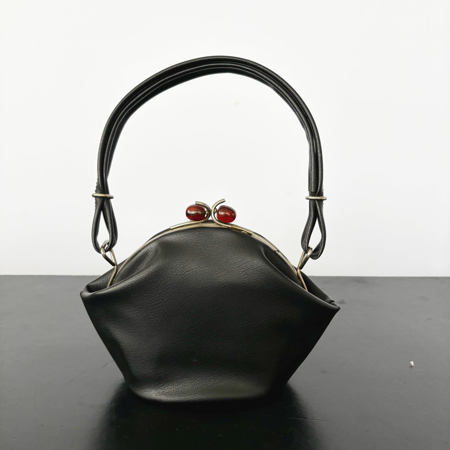 1940s Leather Handbag